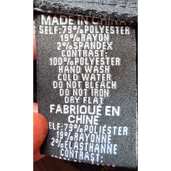 Hard Rock Cafe women's Pullover, black, Sequined Logo, size XL - Picture 9 of 10